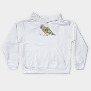 Kea, parrot of New Zealand Kids Hoodie